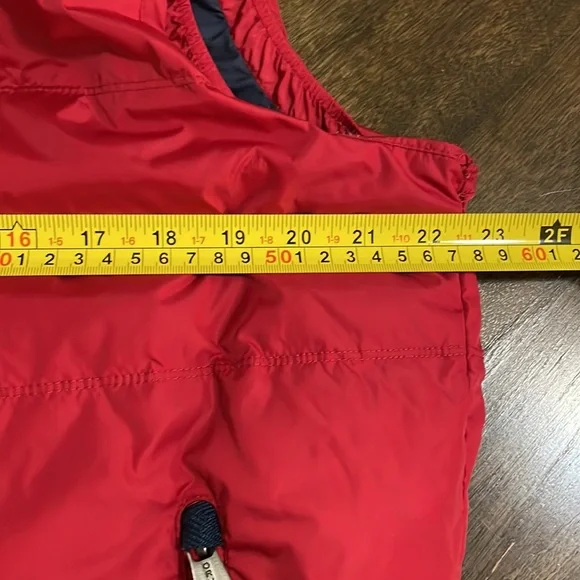ORVIS ESSEX DUCK DOWN PUFFER VEST. Medium. Red. - Picture 7 of 7